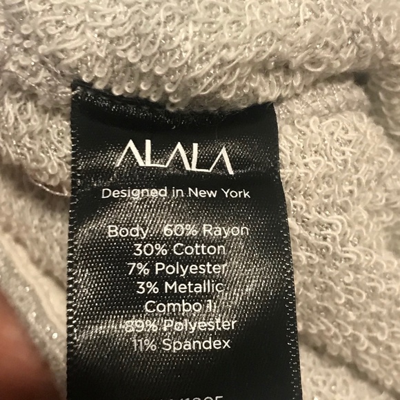 Alala gray/metallic silver sweatpants - Picture 3 of 3